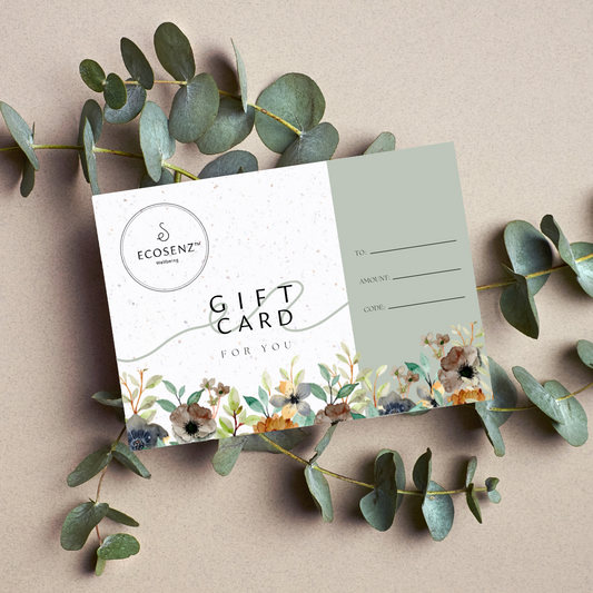 Ecosenz Wellbeing Gift Card - Physical Card with Envelope